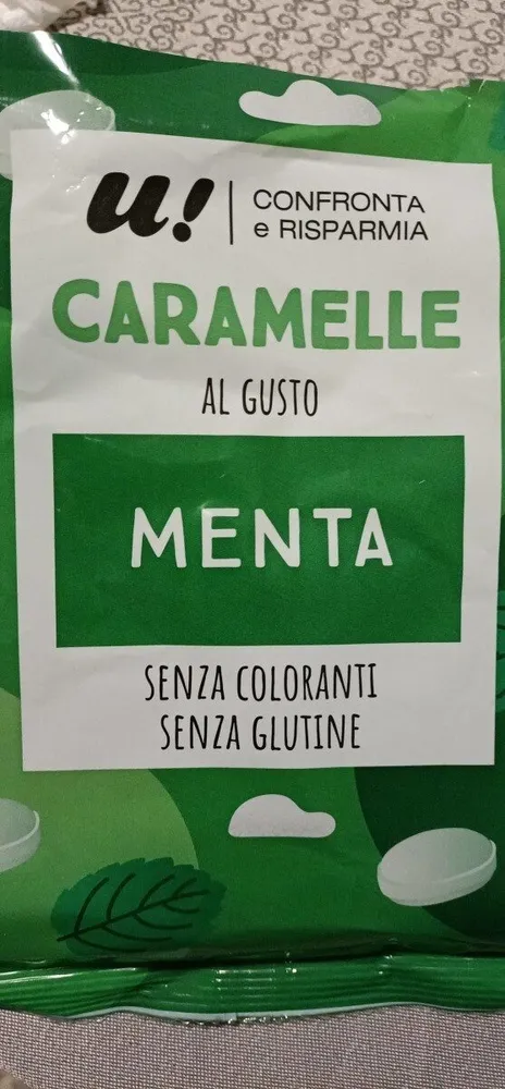 Caramelle al gusto menta