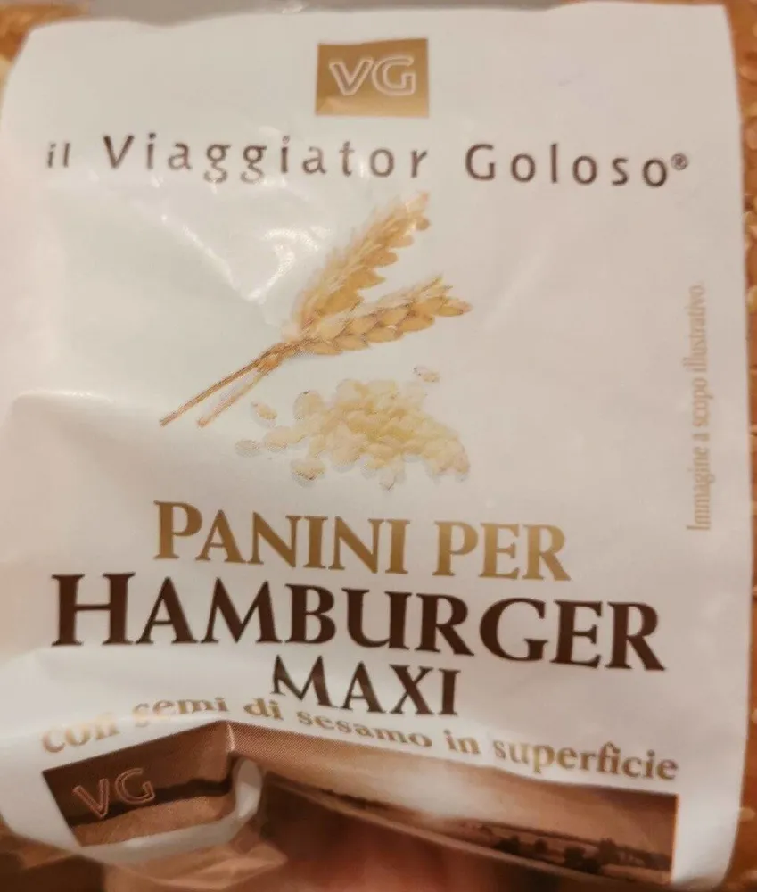 Panini per hamburger maxi