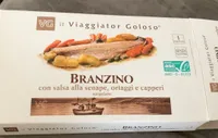 Branzino con salsa senape ortaggi e capoeri