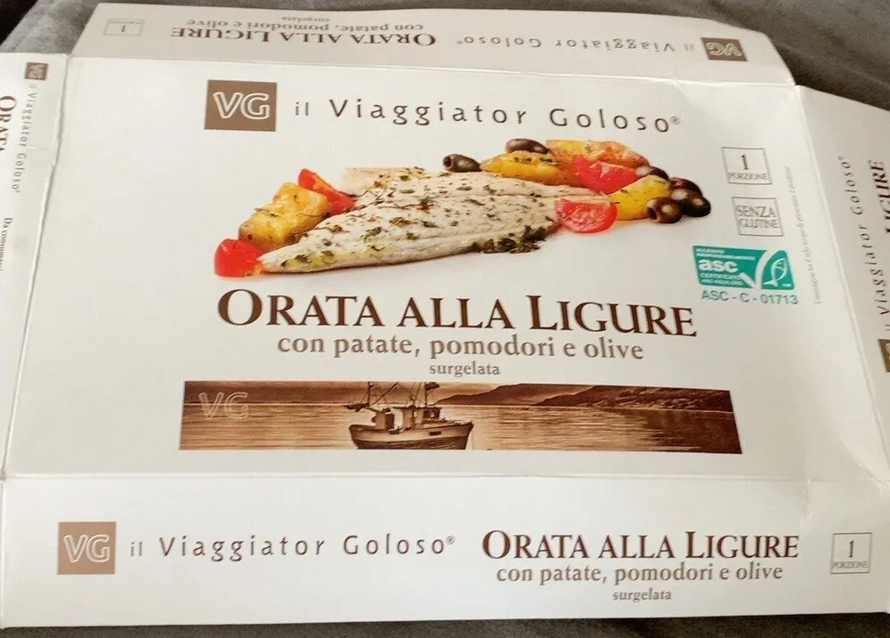 Orata alla ligure