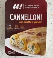 Cannelloni con ricotta e spinaci