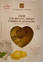 Cuori con ricotta, spinaci e burro di montagna