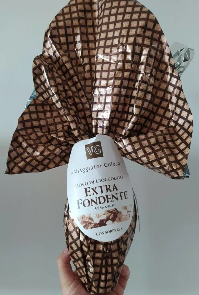 Uovo di cioccolato extra fondente
