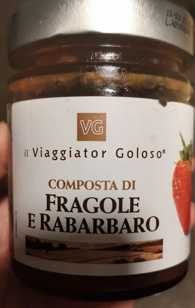 Composta di fragole e rabarbaro