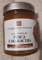 Composta di pesca e maracuja