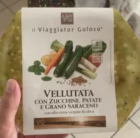 Vellutata con zucchine patate e grano saraceno