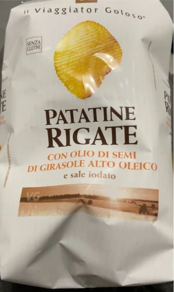 Patatine rigate