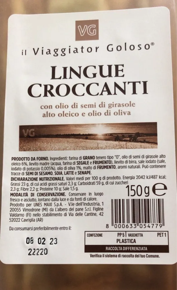 Lingue croccanti