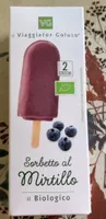 Sorbetto al mirtillo