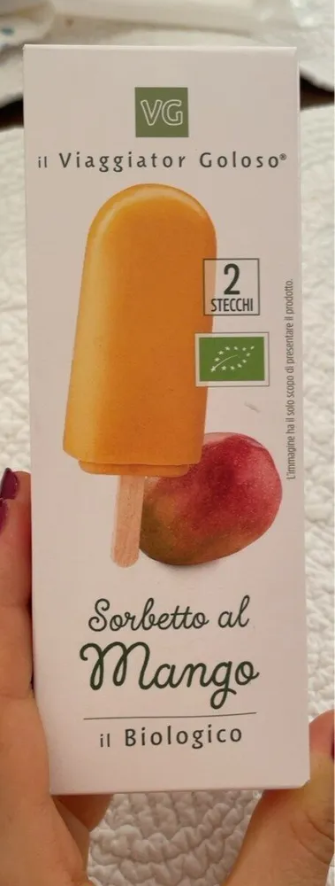 Sorbetto al mango - il biologico