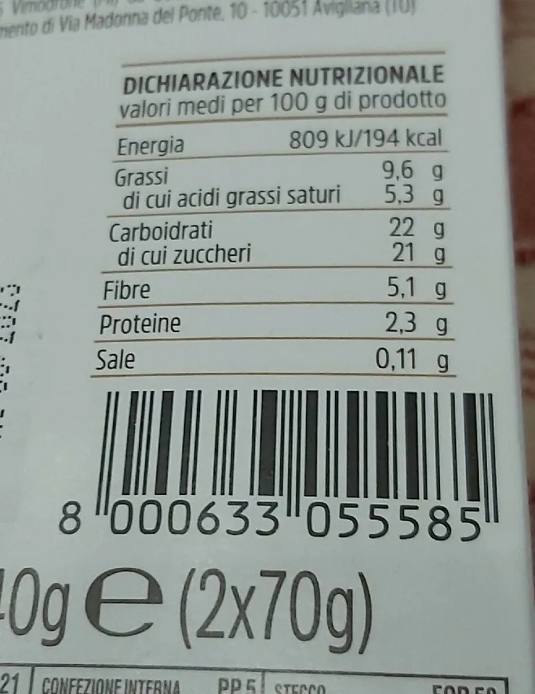 Sorbetto al cioccolato