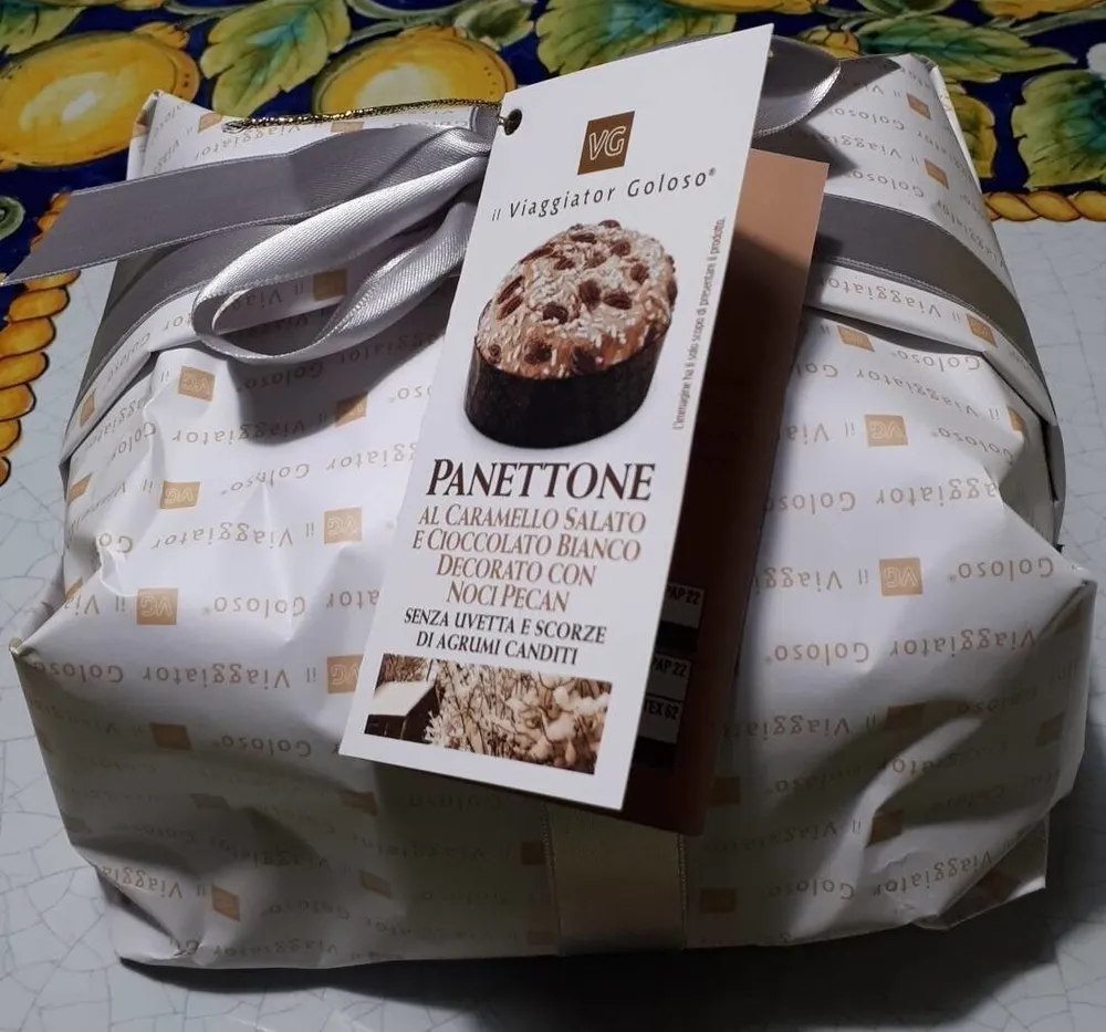 Panettone al caramello salato