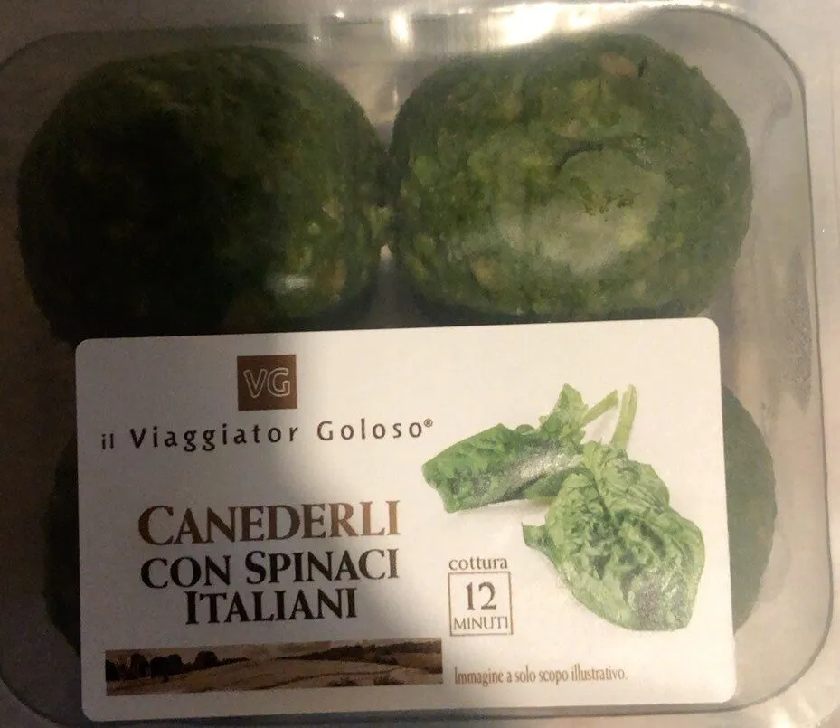 Canederli con spinaci italiani