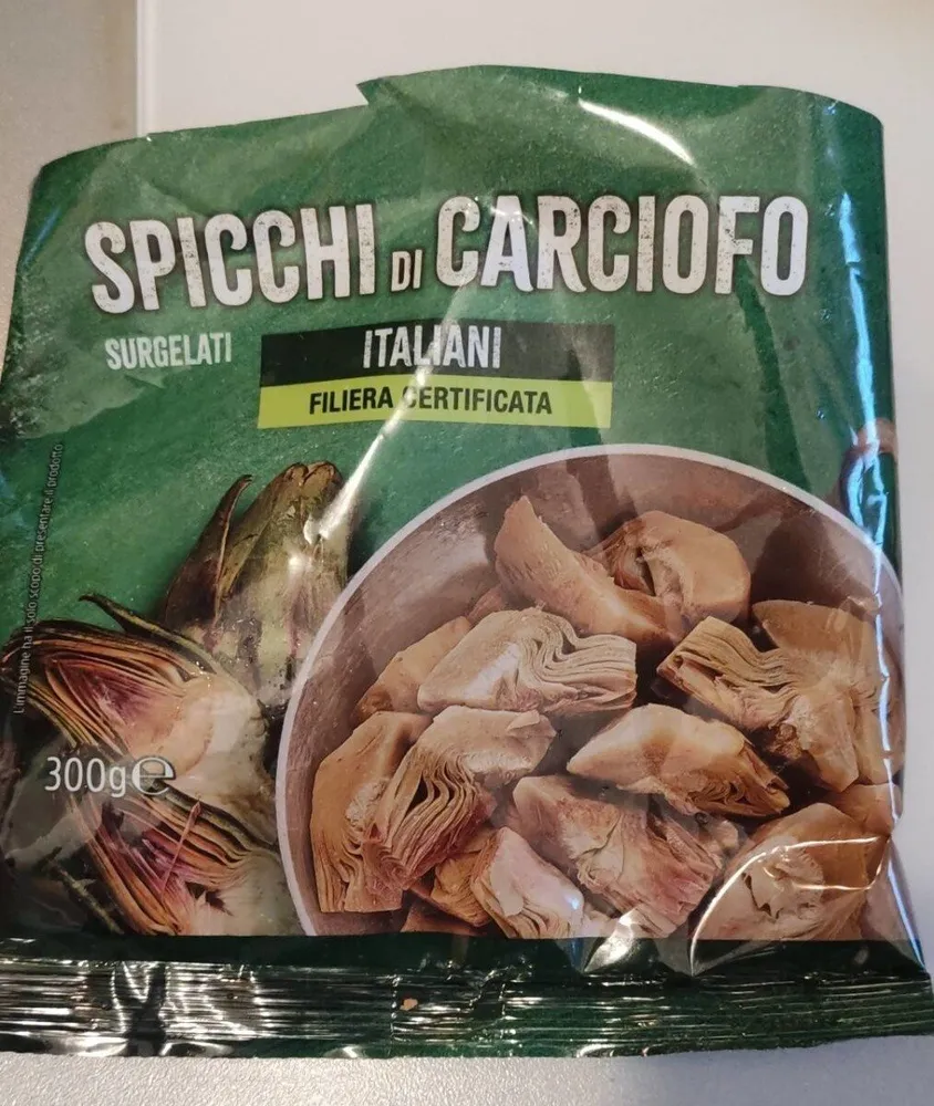 Spicchi di carciofo