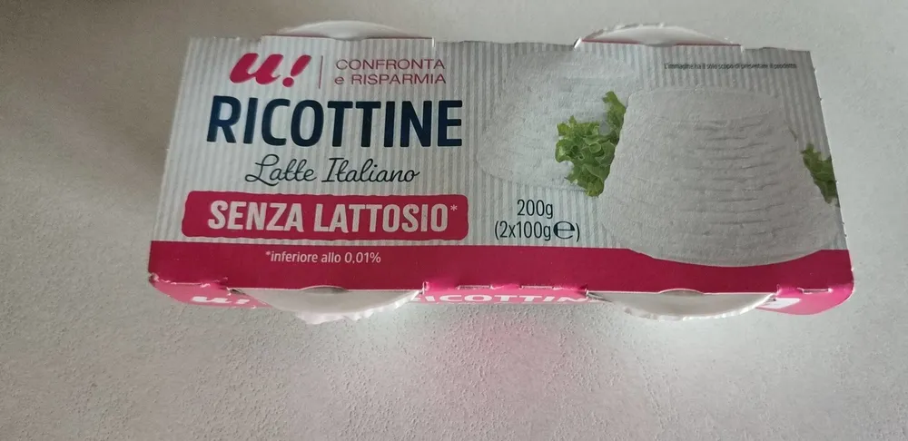 Ricotta senza lattosio