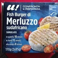 Fish burger di Merluzzo sudafricano
