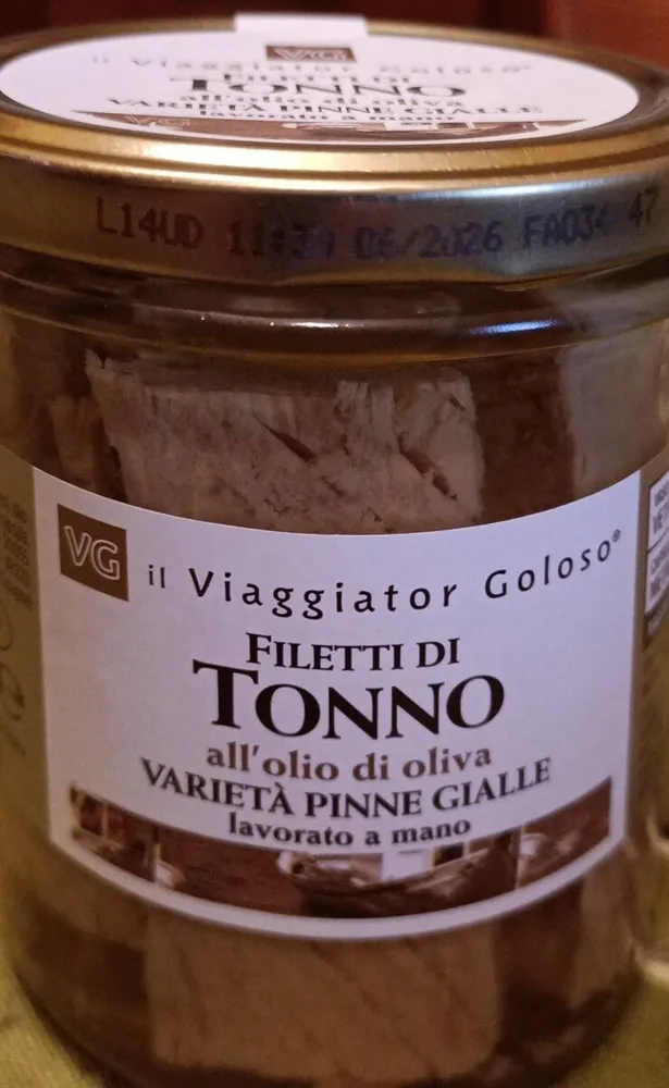 Filetti di tonno all'olio d'oliva
