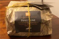 Panettone con farina di frumento e di mais corvino integrale