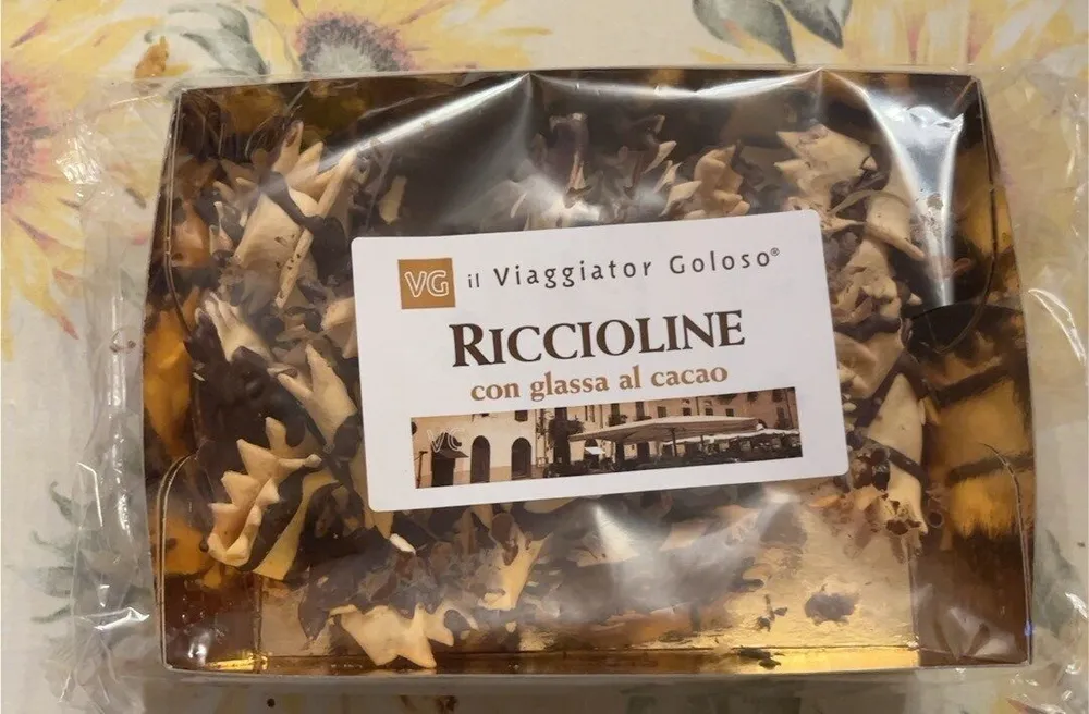 Chiacchiere al cioccolato