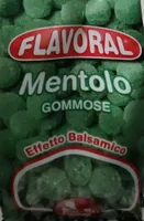 Flavoral mentolo gommose