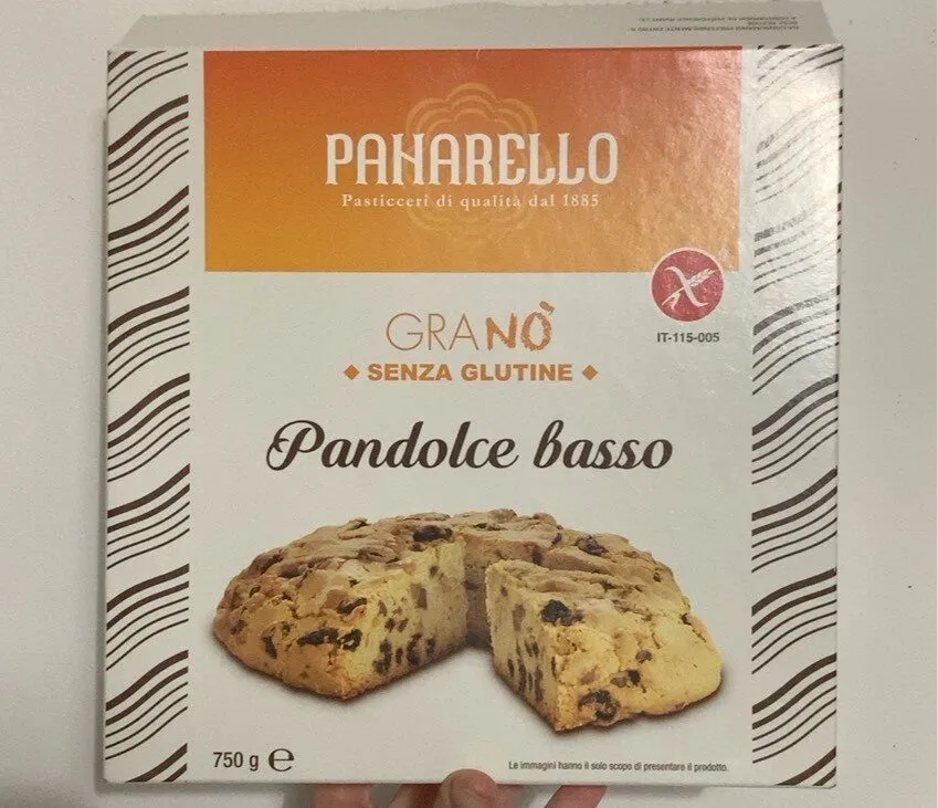Pandolce basso senza glutine
