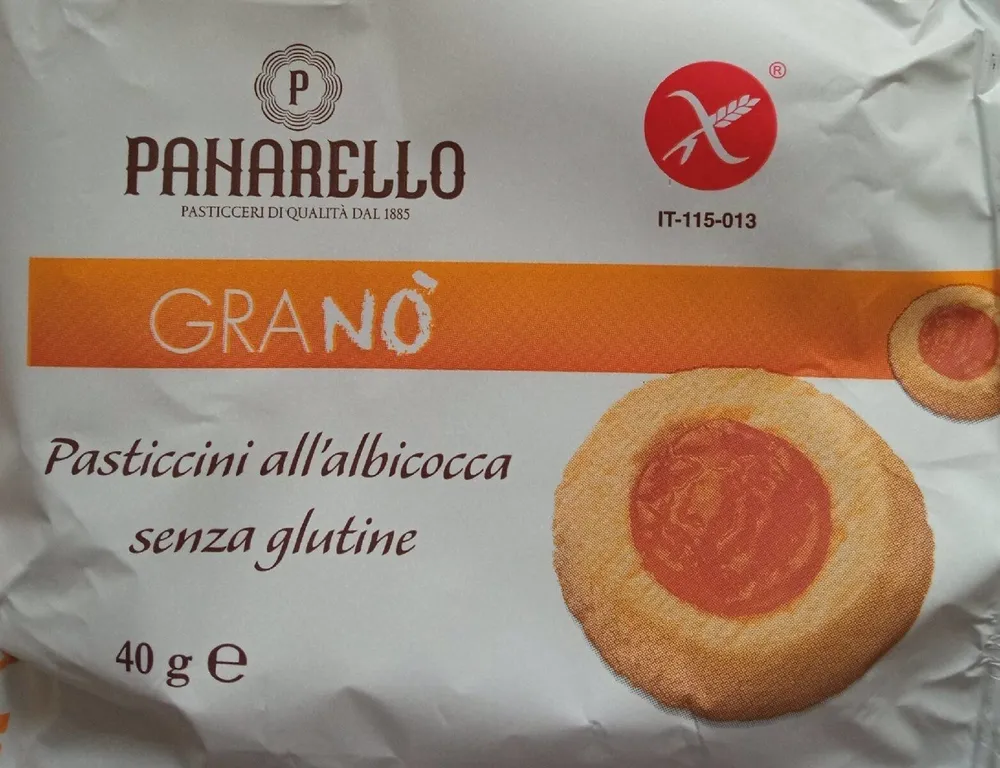 Pasticcini all'albicocca senza glutine