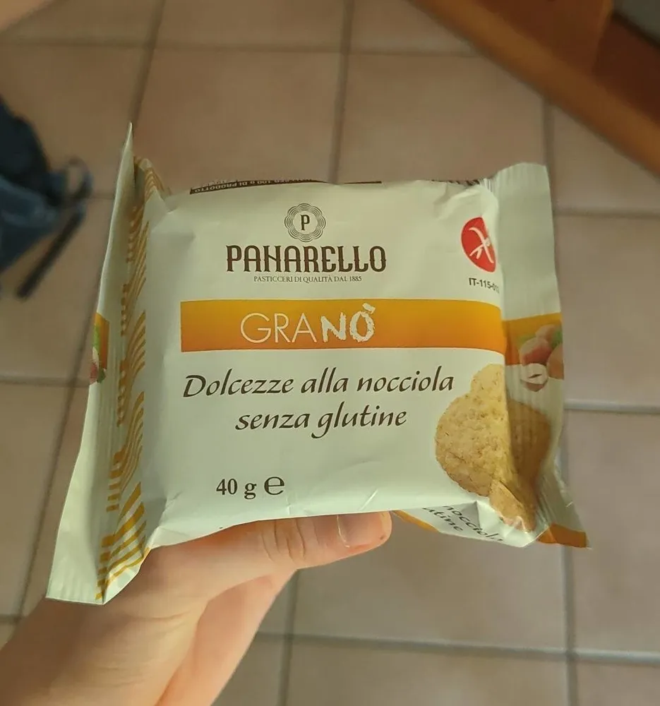 Dolcezze alla nocciola senza glutine