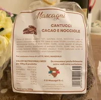 Cantucci cacao e nocciole