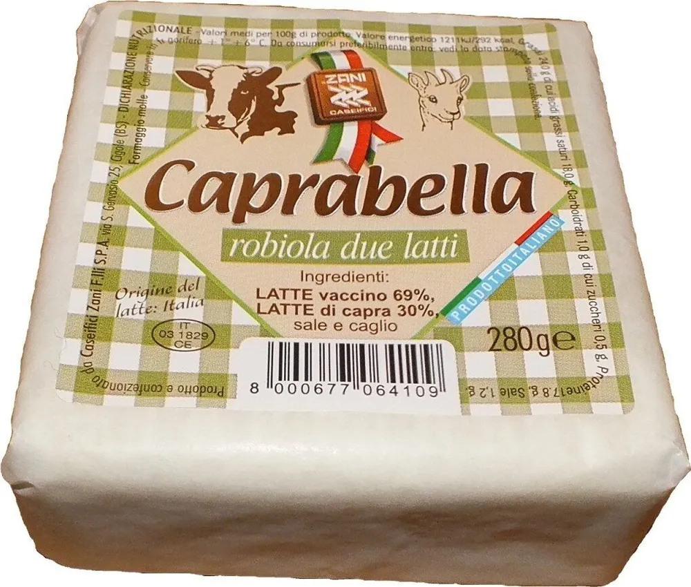Caprabella robiola due latti