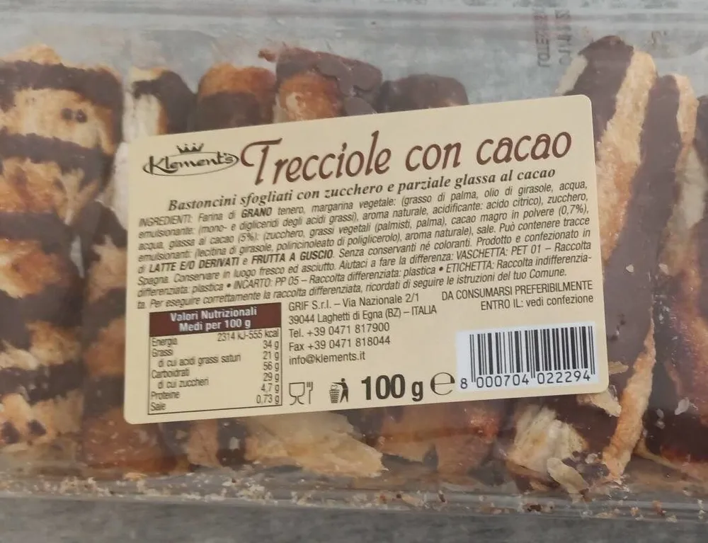 Trecciole di messa a terra