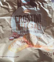crostini integrali a tostatura lenta