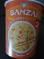 noodles tipo orientale gusto curry