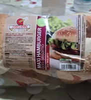 Maxi hamburger con sesamo