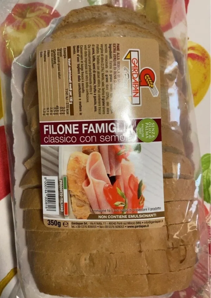 Filone famiglia classico con semola