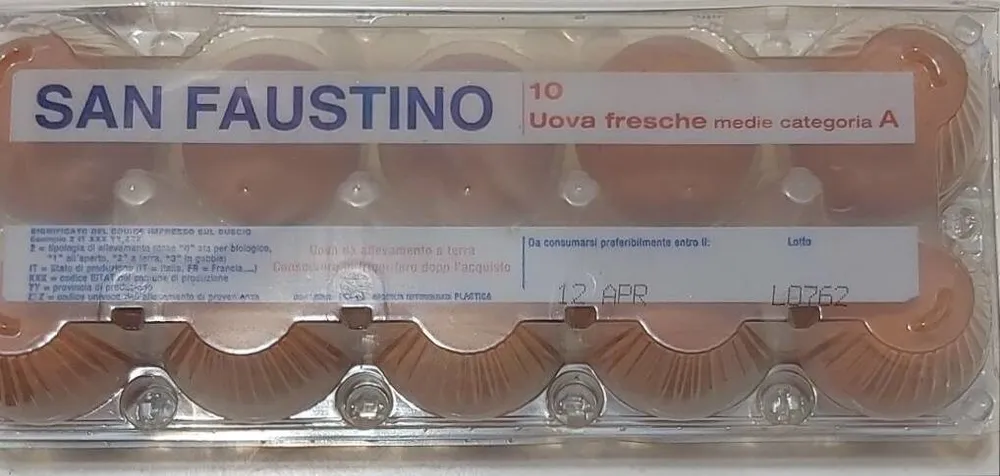 uova fresche categoria A