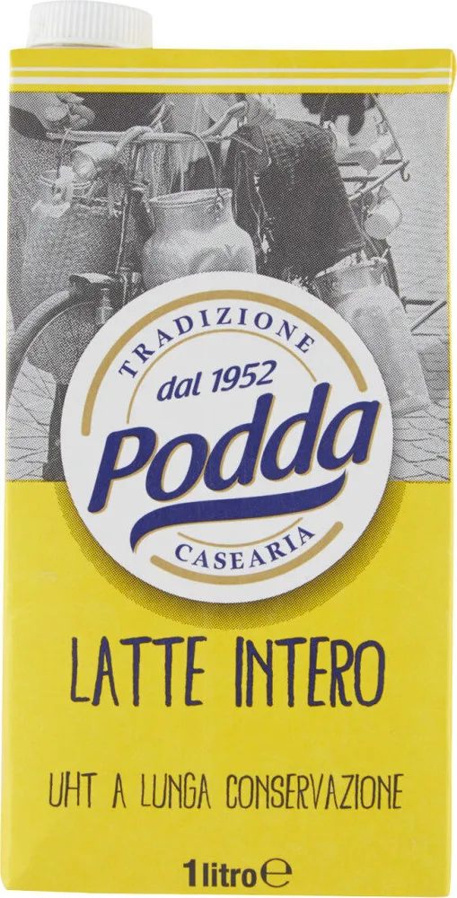 Latte intero uht a lunga conservazione