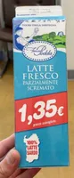 Latte fresco parzialmente scremato