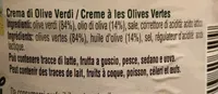 Crema di olive verdi