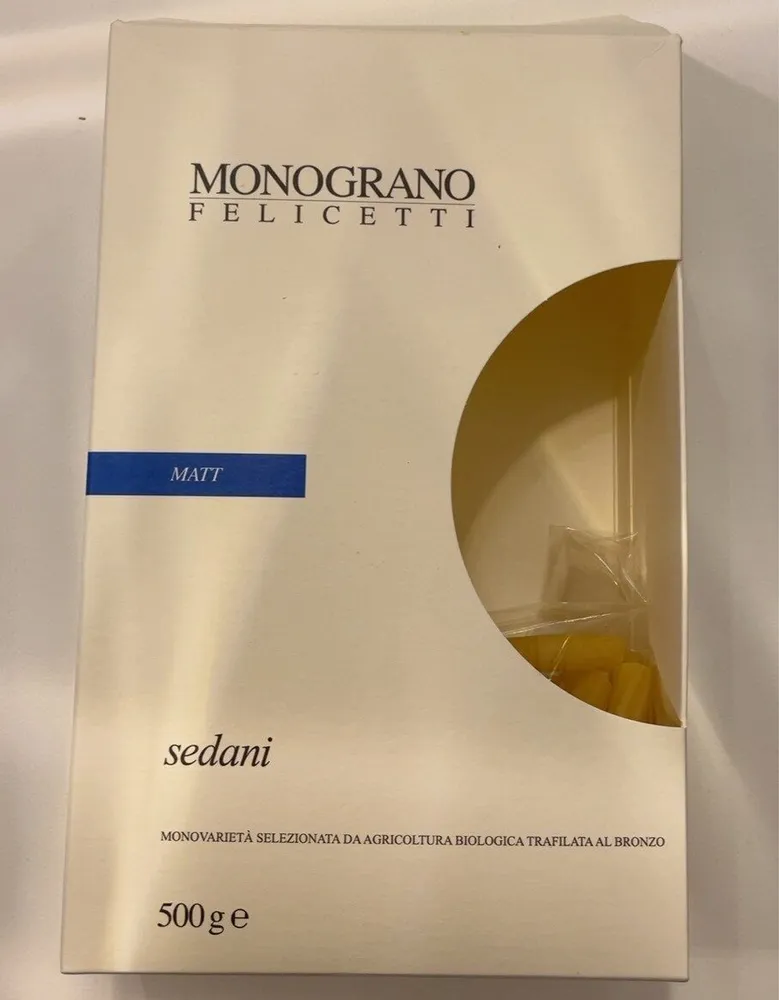 Sedani pasta
