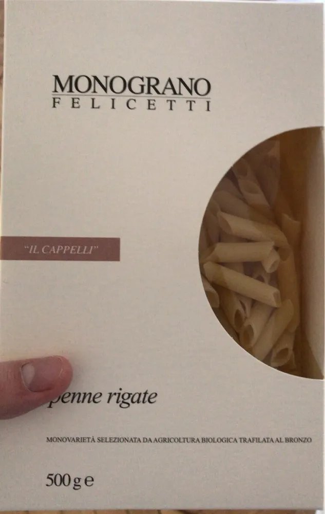 Organic Il Cappelli Penne Rigate Pasta By Monograno