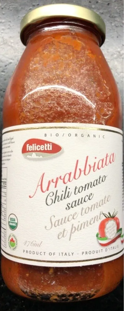 Sauce tomate et Piment