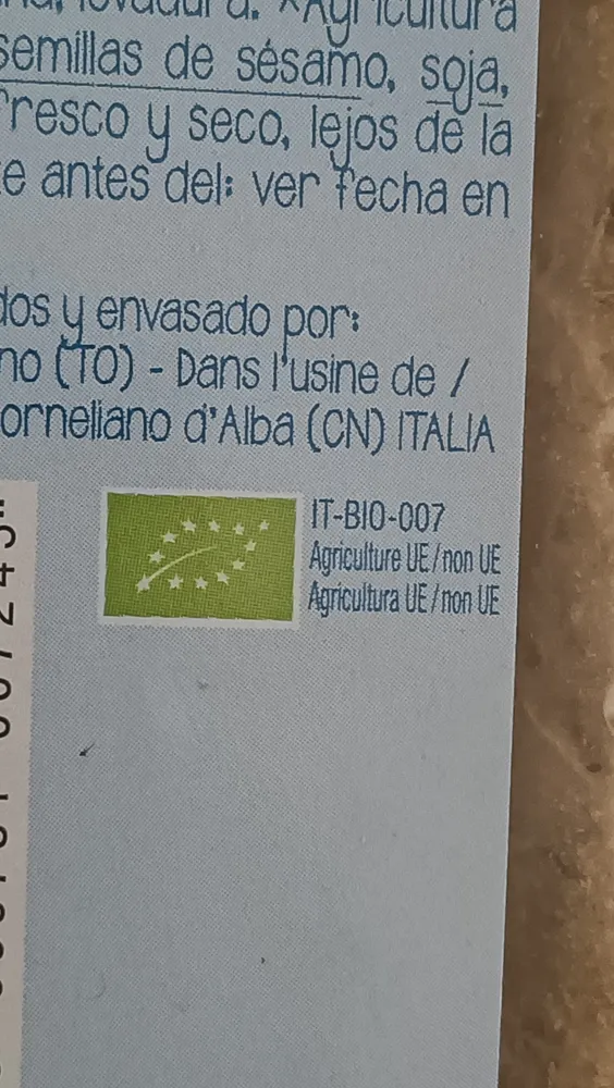 Gressins artisanaux graines de lin