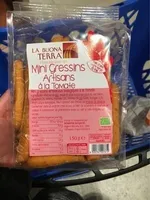 Mini gressins tomate
