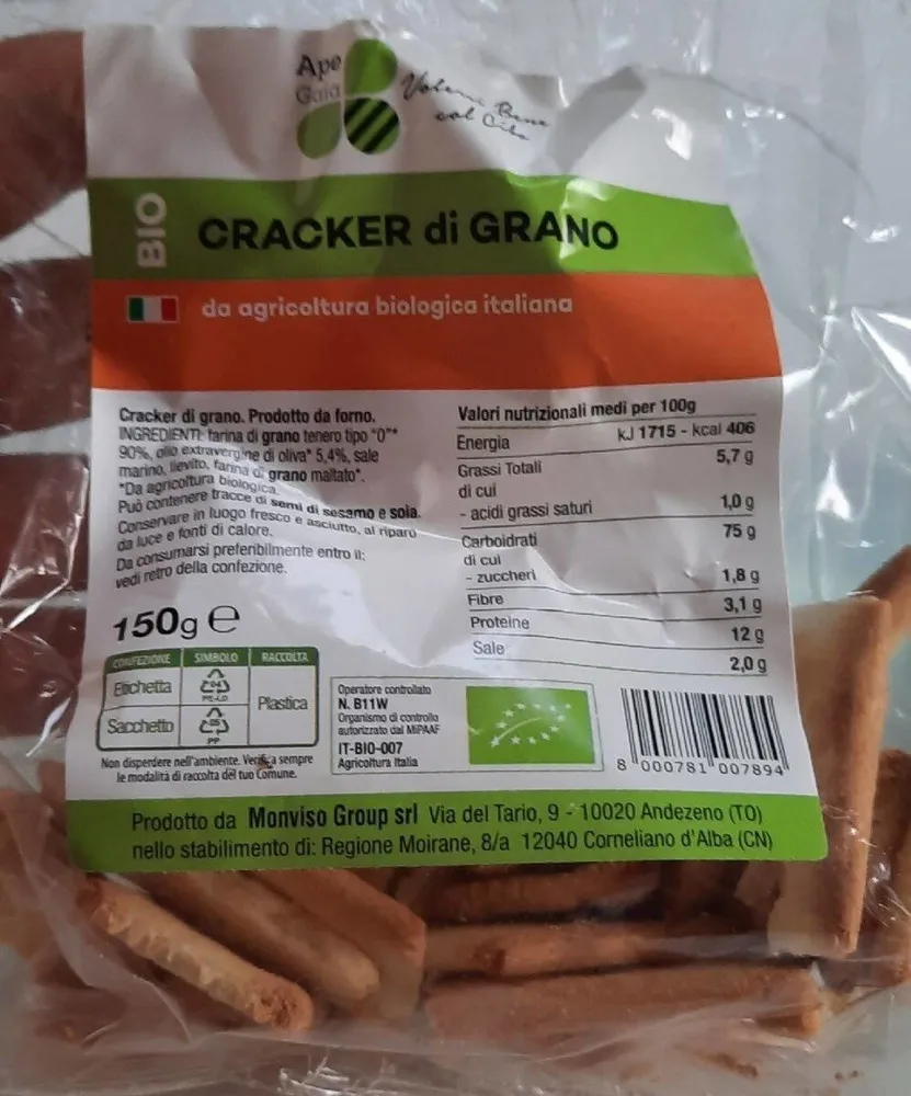 Cracker di grano