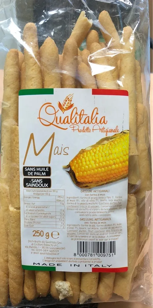Gressins Maïs