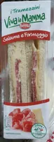 I tramezzini  viva la mamma salame e formaggio