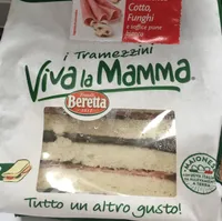 Tramezzini cotto e funghi