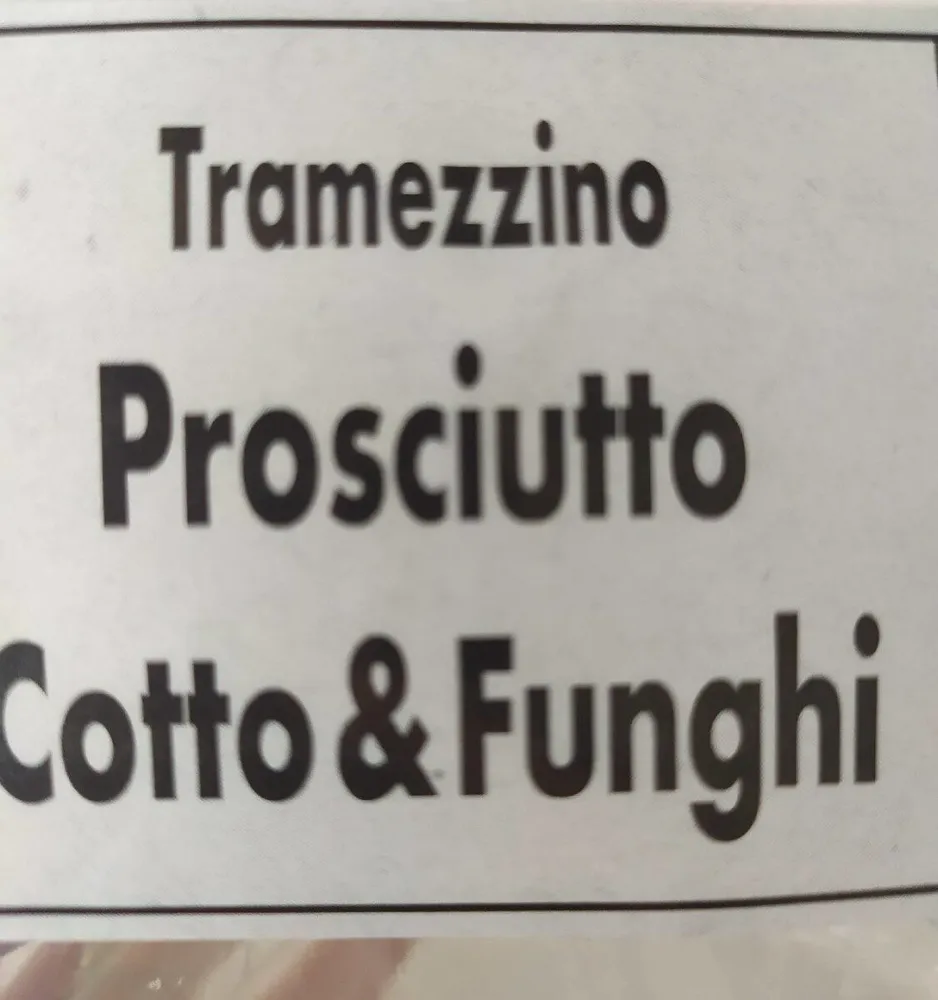 Tramezzino prosciutto cotto e funghi
