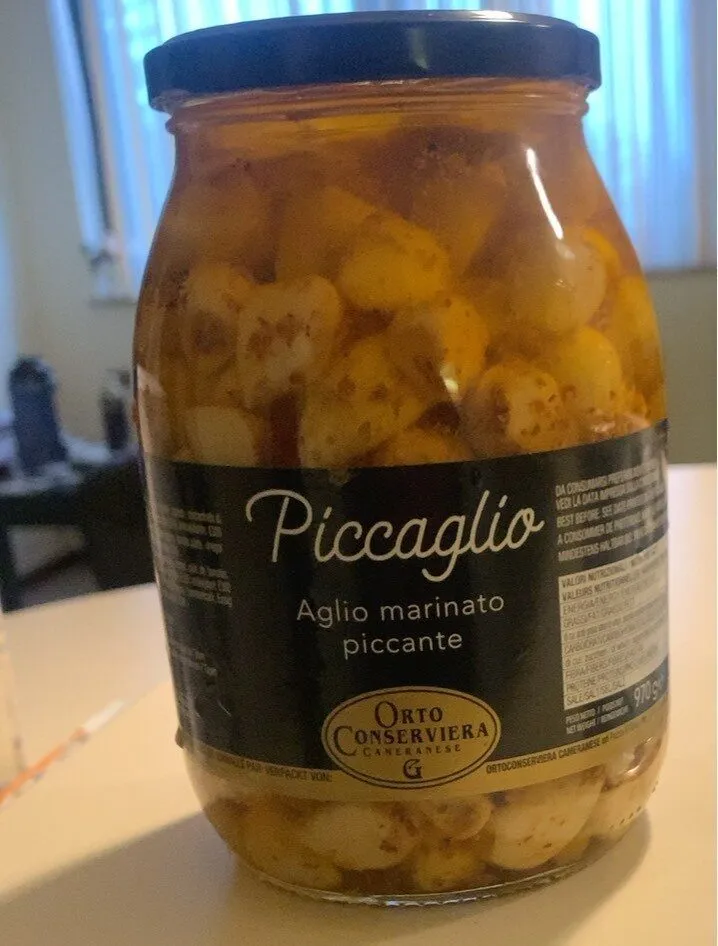 Aglio marinato piccante