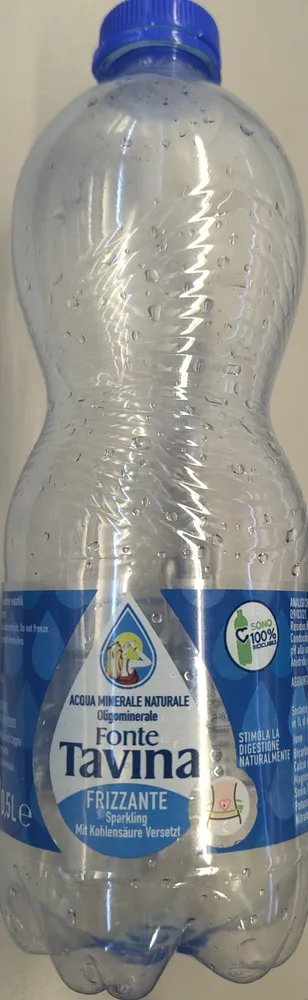 Acqua minerale naturale frizzante